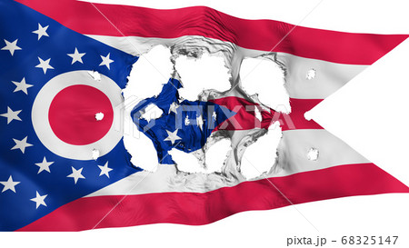 Holes in Ohio state flag Holes in Ohio state flag 68325147