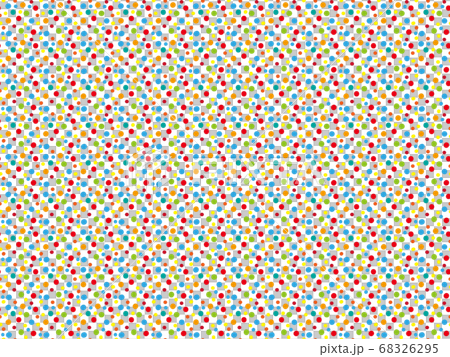 小圓點炫彩花紋素材 68326295