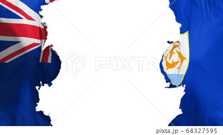Blasted Anguilla flag 68327595