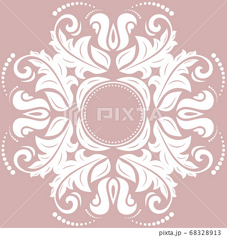 Elegant Vector Ornament in Classic Style 68328913
