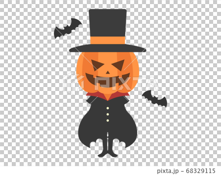 Pumpkin ghost illustration Pumpkin ghost illustration 68329115