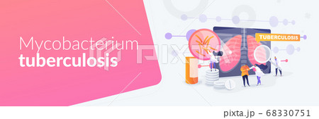 Tuberculosis landing page concept Tuberculosis landing page concept 68330751