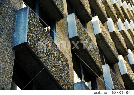 Classic Architecture Business Building Pattern with Pebbles. Classic Architecture Business Building Pattern with Pebbles. 68331506