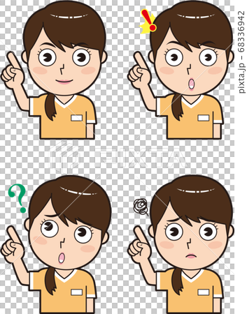 女性セラピスト01のイラスト素材
