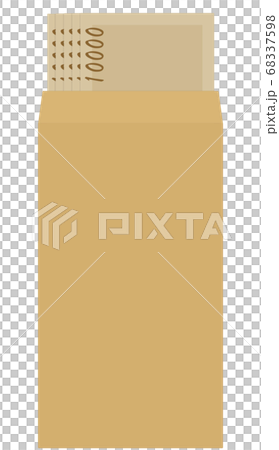 封筒に入ったお金 68337598