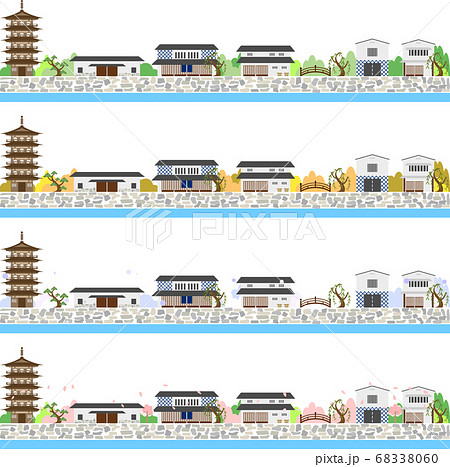 蔵の町　四季の風景 68338060