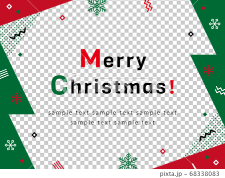 Christmas card template/modern design Christmas card template/modern design 68338083