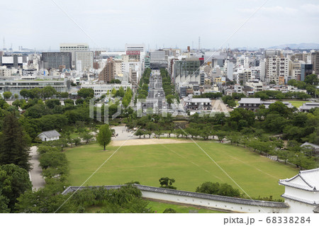 姫路城からの姫路市街地 姫路城からの姫路市街地 68338284