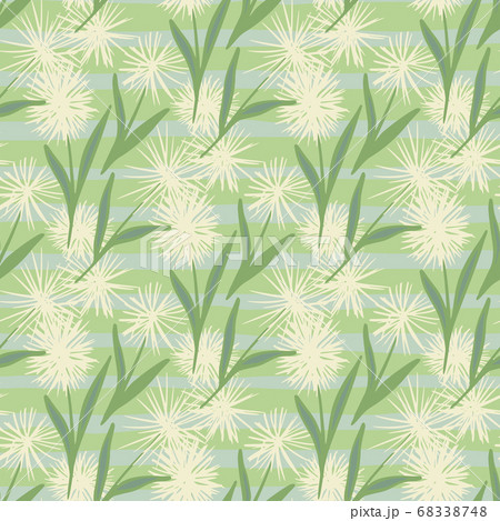 Spring hand drawn seamless floral pattern with Spring hand drawn seamless floral pattern with 68338748