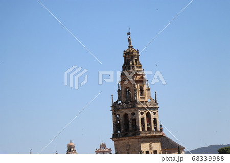 世界遺産メスキータの尖塔「ミナレット」、コルドバ 68339988