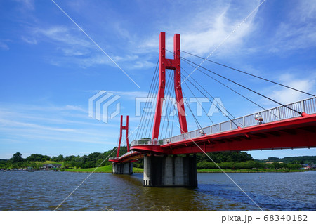 北潟湖　アイリスブリッジ　あわら市 68340182