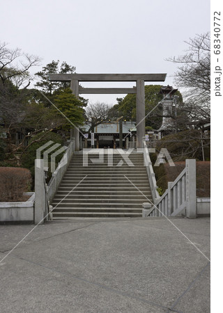 伊勢山皇大神宮　大注連柱 68340772