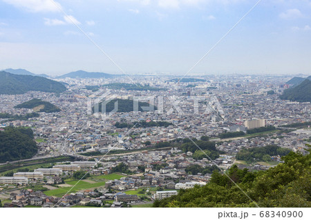書写山ロープウェイからの姫路市街地 書写山ロープウェイからの姫路市街地 68340900
