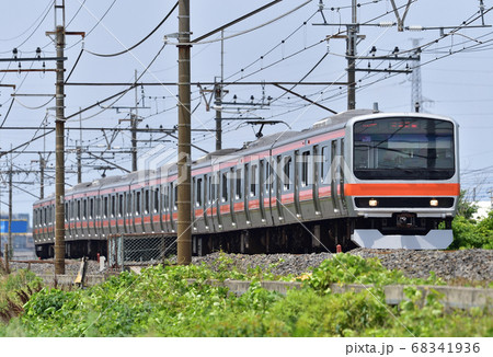 武蔵野線 東川口-南越谷 JR東日本 E231系0番代 MU38編成(京葉) 武蔵野線 東川口-南越谷 JR東日本 E231系0番代 MU38編成(京葉) 68341936