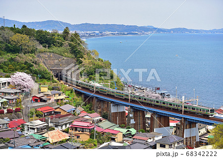 東海道本線 早川-根府川 JR東日本 E231系1000番台 東海道本線 早川-根府川 JR東日本 E231系1000番台 68342222