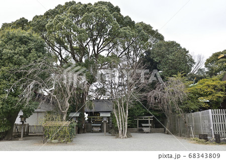 伊勢山皇大神宮　大神神社の磐座と杵築宮（子之大神） 68343809
