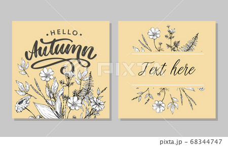 Hello, Autumn. Goodbye, Summer. The trend 68344747