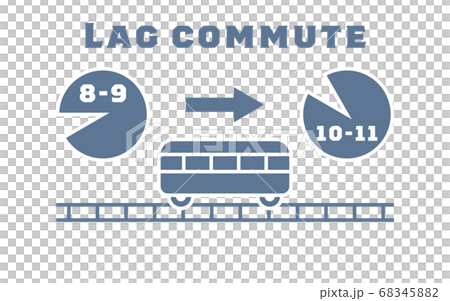 Icon to recommend time commuting 68345882