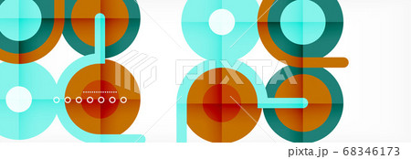Circles and lines abstract background for covers, banners, flyers and posters and other templates Circles and lines abstract background for covers, banners, flyers and posters and other templates 68346173