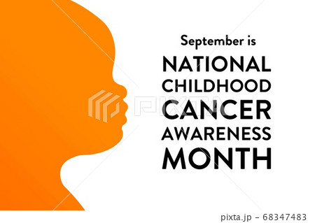 September is National Childhood Cancer Awareness Month. Template for background, banner, card 68347483