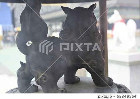 成田山深川不動堂 開運出世稲荷 狛犬 成田山深川不動堂 開運出世稲荷 狛犬 68349564