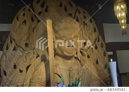 成田山深川不動堂　おねがい不動尊 68349581