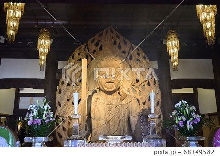 成田山深川不動堂　おねがい不動尊 68349582