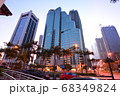 マレーシアのビル群の夕焼け 68349824