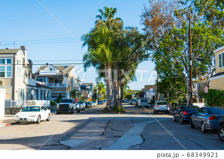 street in Balboa island 68349921