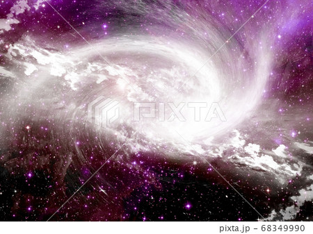 galaxy in a free space. 3D rendering 68349990