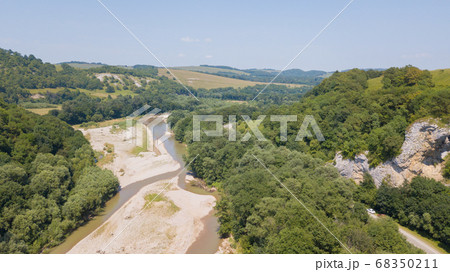 Landmark, attraction - Rock cliff Three elephants. Russia, Krasnodar Territory, Mostovskiy rayon Landmark, attraction - Rock cliff Three elephants. Russia, Krasnodar Territory, Mostovskiy rayon 68350211