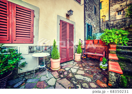 picturesque corner in Montecatini 68350231