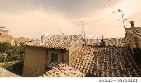 brown roofs in Tuscany brown roofs in Tuscany 68350281