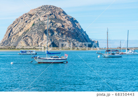 boats in Morro bay 68350443