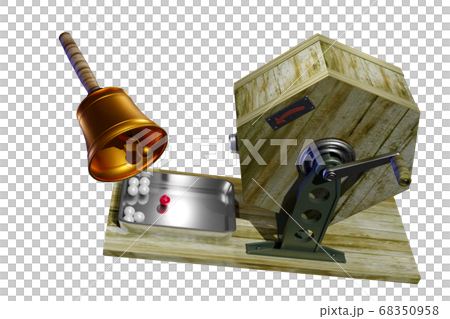 Fortune drawing image (3DCG: transparent material) Fortune drawing image (3DCG: transparent material) 68350958