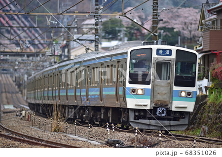 中央本線　四方津－上野原　JR東日本　211系　N613編成（長野） 68351026