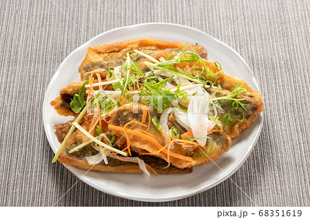 あじ(真アジ)の南蛮漬け。 68351619