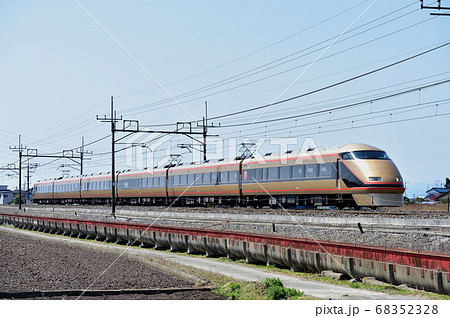 東北本線 東鷲宮ー栗橋 東武鉄道 100系 106編成 日光 きぬがわ スペーシア 東北本線 東鷲宮ー栗橋 東武鉄道 100系 106編成 日光 きぬがわ スペーシア 68352328