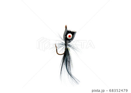 Fly for fishing on white background . 68352479