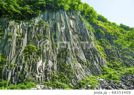 材木岩　小原の材木岩 68353409