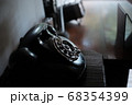 レトロ黒電話 68354399
