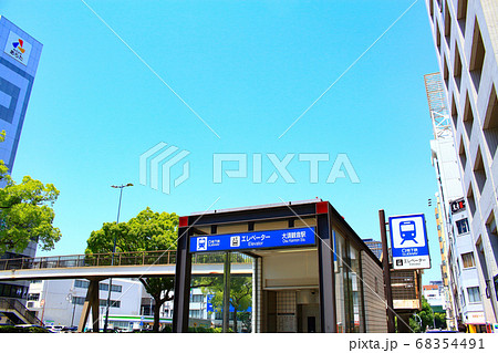 名古屋市、地下鉄大須観音駅周辺の風景 68354491