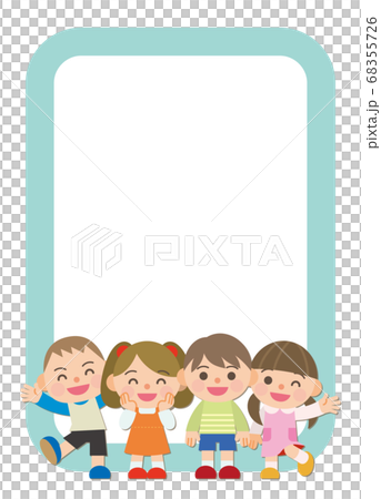 活潑的孩子們的框架 68355726