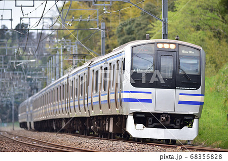 総武本線 四街道-物井 JR東日本 E217系 Y-37編成(鎌倉) 総武本線 四街道-物井 JR東日本 E217系 Y-37編成(鎌倉) 68356828