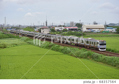 内房線　袖ヶ浦－巌根　JR東日本　E217系　Y-16編成（鎌倉） 68357564