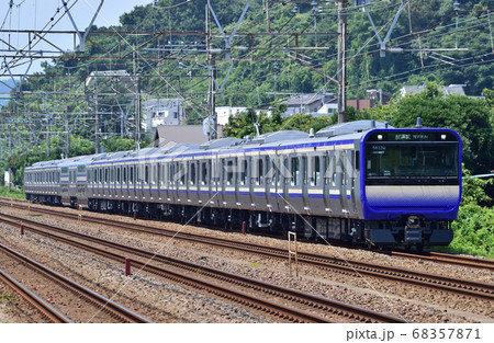 東海道本線 二宮ー大磯 JR東日本 E235系1000番台(鎌倉) F-01編成 試運転 東海道本線 二宮ー大磯 JR東日本 E235系1000番台(鎌倉) F-01編成 試運転 68357871
