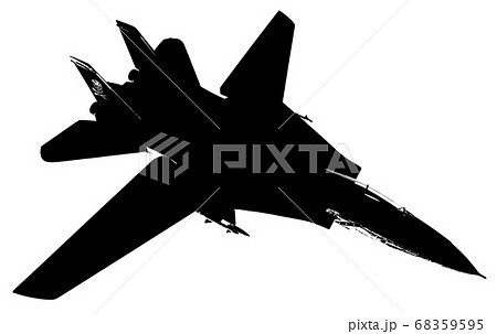 アメリン海軍 F 14a トムキャットのイラスト素材