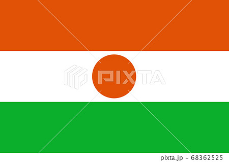 National flag of the Niger. The main symbol of an National flag of the Niger. The main symbol of an 68362525