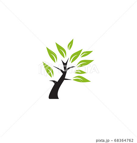 Tree icon logo design vector template 68364762