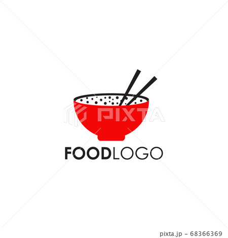 Food logo design with using bowl icon template Food logo design with using bowl icon template 68366369
